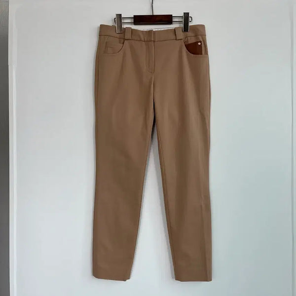 [BUNJANG] Massimo Dutti Beige Acetate Blend Trousers / Massimo Dutti 마시모두띠 베이지 팬츠