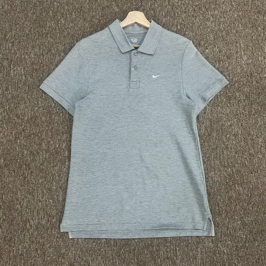 [BUNJANG] Nike Grey Short-Sleeve Polo Shirt - Size S / 나이키 그레이 반팔 카라티 S