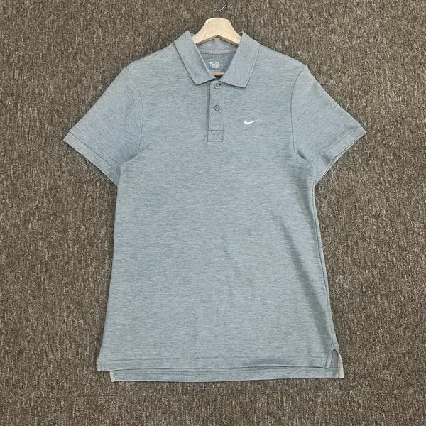 [BUNJANG] Nike Grey Short-Sleeve Polo Shirt - Size S / 나이키 그레이 반팔 카라티 S