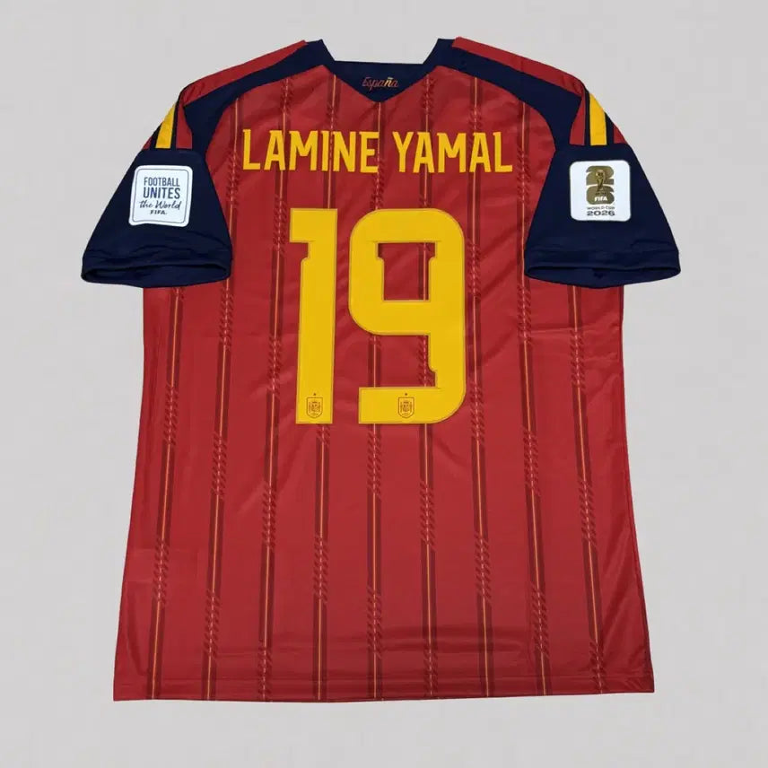 [BUNJANG] Spain 2026 World Cup Home Lamine Yamal Jersey (Size XL) / [국내 XL] 2026 월드컵 스페인 홈 라민 야말 유니폼