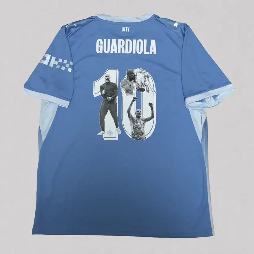 [BUNJANG] Manchester City 26-27 Guardiola Farewell Home Jersey (Overseas L) / [해외 L] 26-27 맨체스터 시티 홈 과르디올라 고별 유니폼