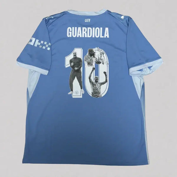 [BUNJANG] Manchester City 26-27 Guardiola Farewell Home Jersey (Overseas L) / [해외 L] 26-27 맨체스터 시티 홈 과르디올라 고별 유니폼