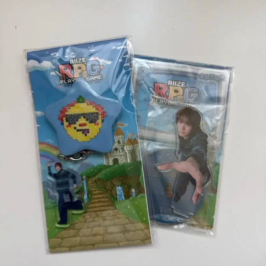 [BUNJANG] RIIZE Japan Fanmeeting RPG Acrylic Keychain & Can Badge Bundle Set (Anton) / 라이즈 일본 RPG 팬미팅 엠디 캔뱃지 아크릴 키링 ,아크릴 일괄 앤톤