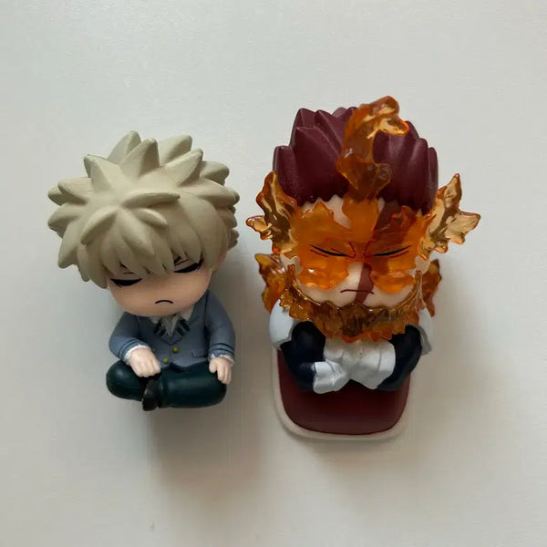 [BUNJANG] My Hero Academia Bakugo Endeavor Gacha Mini Shoulder-Con Figure Bundle Set / 일괄) 히로아카 나히아 바쿠고 엔데버 가챠 미니 피규어 어깨쿵