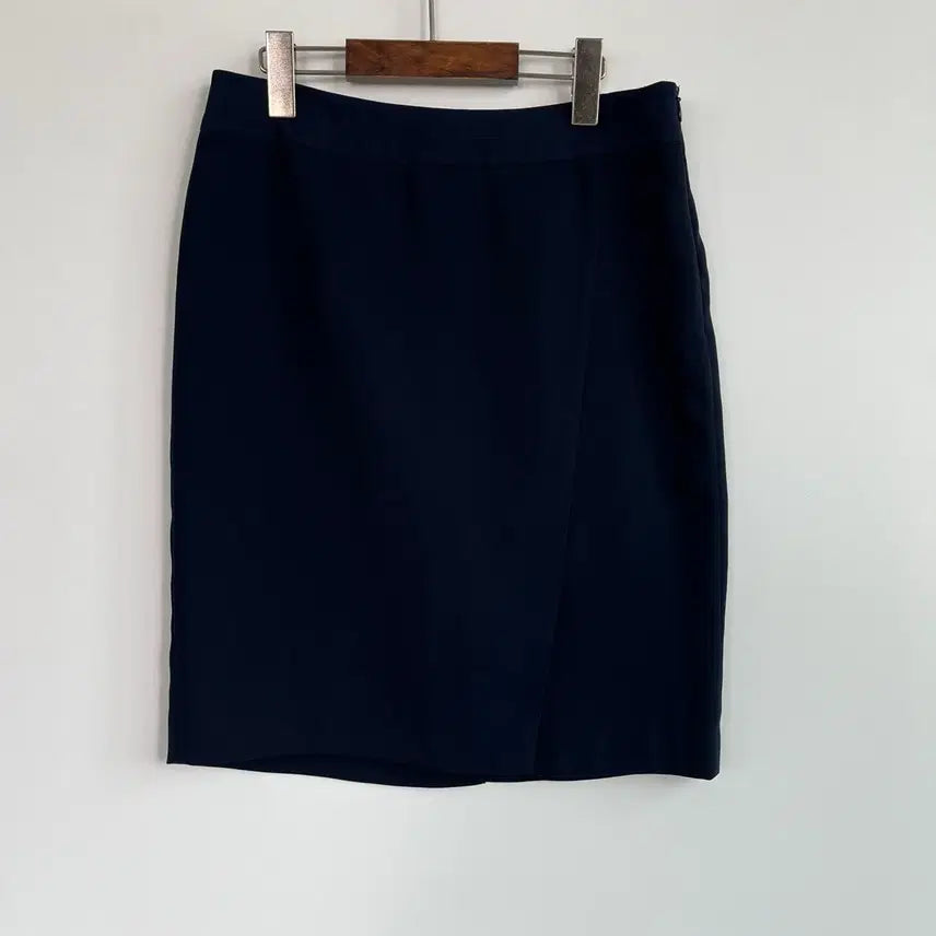 [BUNJANG] SI Navy H-Line Suit Skirt / SI 네이비 H라인 정장 스커트