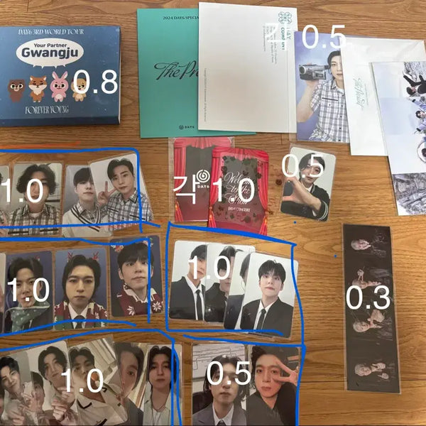 [BUNJANG] Day6 Concert Exclusive Photocard / 데이식스 굿즈 포카 콘서트 특전 양도