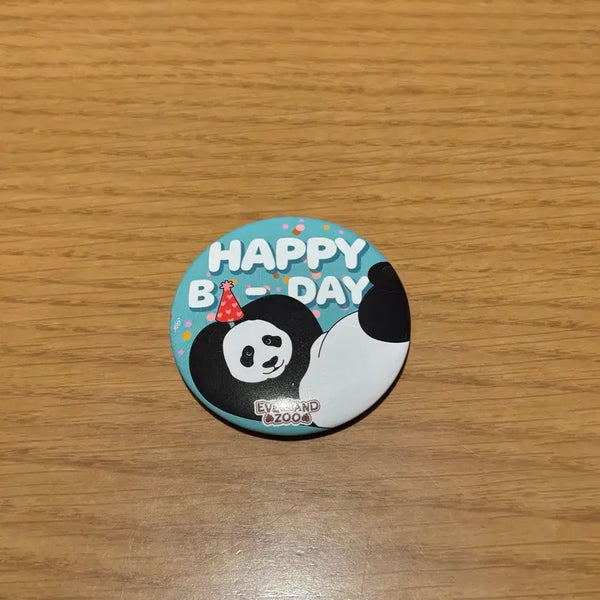 [BUNJANG] Everland Lucky Bao Birthday Badge Set / 에버랜드 러바오 생일 뱃지 바오패밀리 푸바오 아이바오 루이바오 후이바오