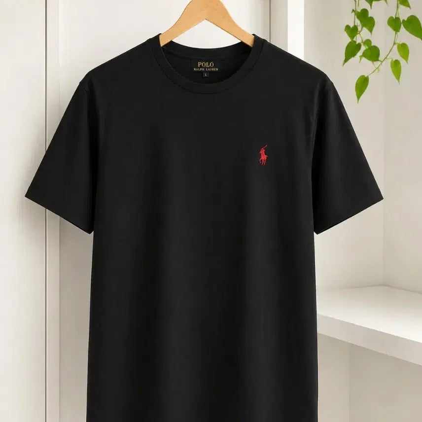 [BUNJANG] Polo Ralph Lauren Black T-Shirt Size 105 / 폴로 랄프로렌 블랙 반팔티셔츠 105 사이즈