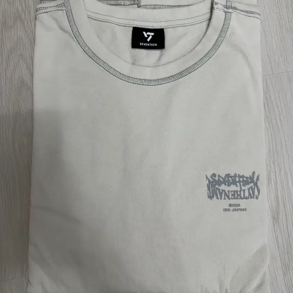 [BUNJANG] Seventeen RIGHT HERE JAPAN Long Sleeve T-Shirt / 세븐틴 RIGHT HERE JAPAN 긴팔 티셔츠