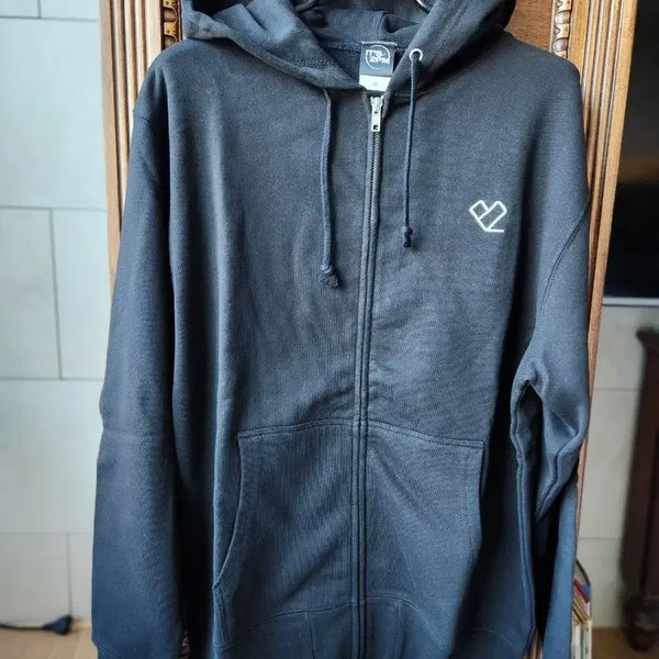 [BUNJANG] 2PM Japan Logo Embroidered Hoodie (Black, Size M) / 2pm일본궂즈