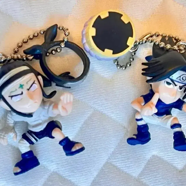 [BUNJANG] Naruto Classic Keychain Set: Neji Hyuga & Sasuke Uchiha / 나루토 고전키링 휴우가네지 우치하사스케