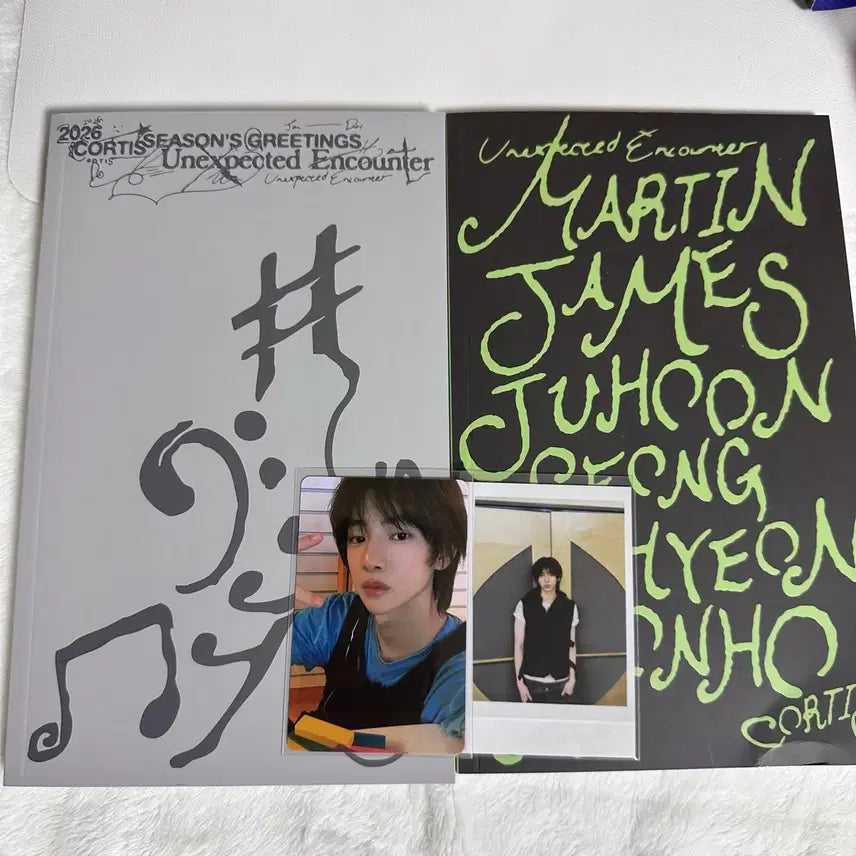 [BUNJANG] 2026 Season's Greetings Martin James Juhoon Sung Hyun Gun Ho Bundle Set Photobook Booklet Photocard / (일괄) 코르티스 2026 시즌그리팅 시그 포토북 북렛 포토카드 포카 마틴 제임스 주훈 성현 건호