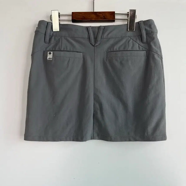 [BUNJANG] Descente Women's Golf Skirt Gray S / 데상트 여성 골프 스커트 그레이 S