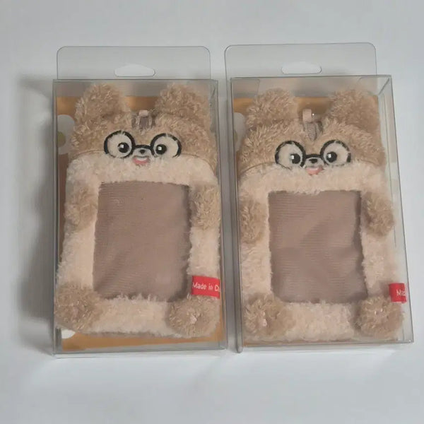 [BUNJANG] T1 Animal Friends Doran Photocard Holder Keyring / T1 티원 애니멀프렌즈 인형 포카 홀더 키링 도란 doran