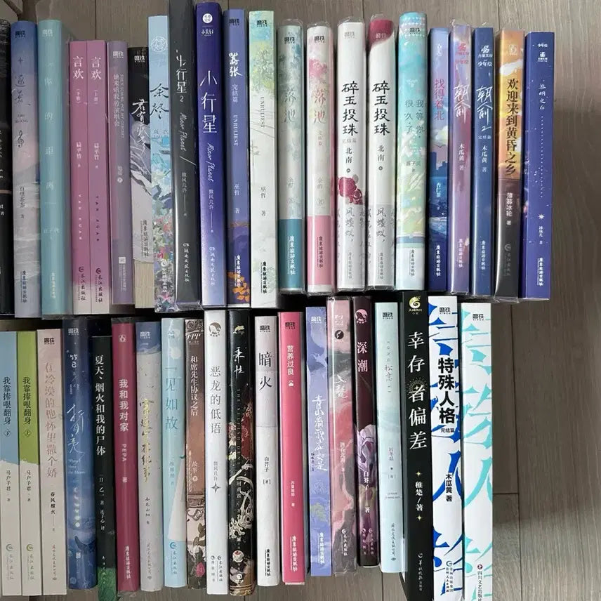 [BUNJANG] Chinese Novels Set (45 Volumes) / 중국어 소설책 45권