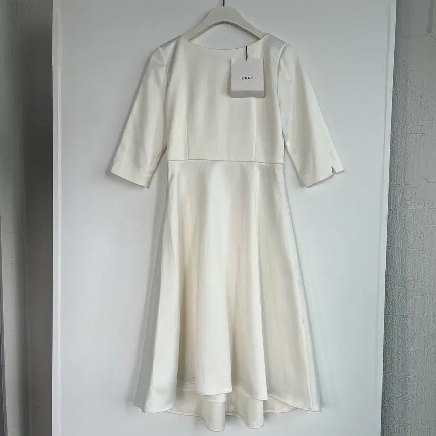 [BUNJANG] EUNE Self-Wedding Dress Ivory / (새상품) EUNE 셀프 웨딩 드레스아이보리