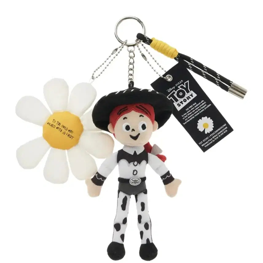 [BUNJANG] PEACEMINUSONE x Toy Story The First-Fan Plush Keychain / 피스마이너스원 x 토이 스토리 더 퍼스트팬 플러시 키링 제시