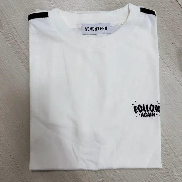 [BUNJANG] SEVENTEEN Tour FOLLOW AGAIN JAPAN White T-Shirt / 세븐틴 투어 FOLLOW AGAIN JAPAN 화이트 반팔 티셔츠
