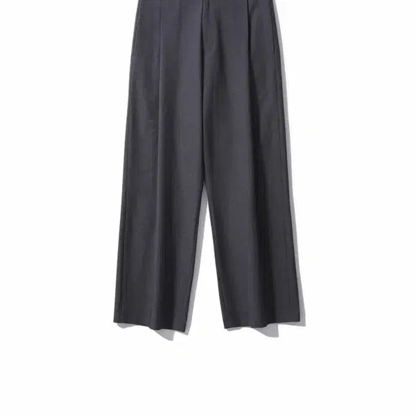 [BUNJANG] ADECADE Liberty Slack Pants Charcoal Grey Size 2 / 어데케이드 서스테인 리버티 슬랙스 2사이즈(31-32)
