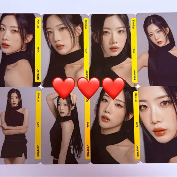 [BUNJANG] ARTMS Kim Lip Object Photocard Set 101-108a / 아르테미스 김립 오브젝트 101-108a