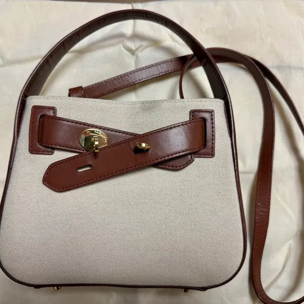 [BUNJANG] Diopts Tilt Bag Canvas S Camel Canvas / 디옵튼 틸트백 캔버스 s