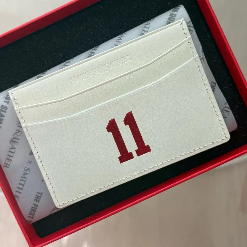 [BUNJANG] Slam Dunk Smith & Leather Official Card Holder (Seo Tae Woong Engraved) / 슬램덩크 스미스앤레더 공식 카드지갑(슬덩 서태웅 각인)