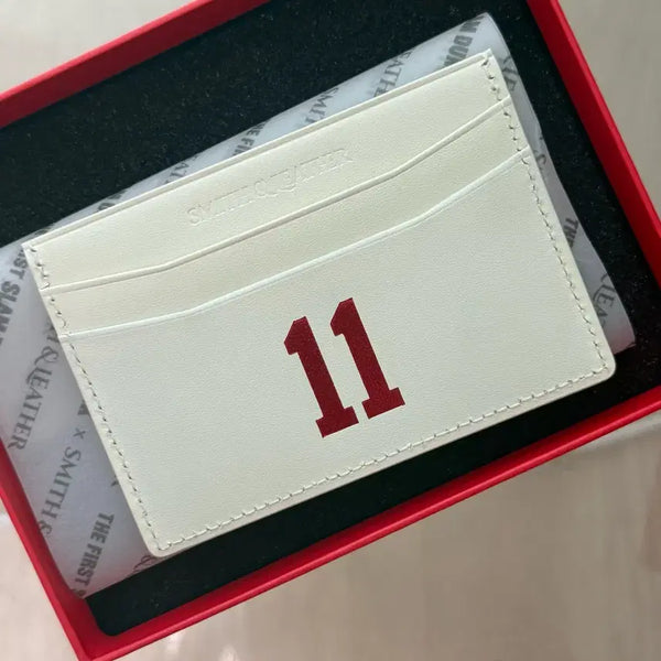 [BUNJANG] Slam Dunk Smith & Leather Official Card Holder (Seo Tae Woong Engraved) / 슬램덩크 스미스앤레더 공식 카드지갑(슬덩 서태웅 각인)