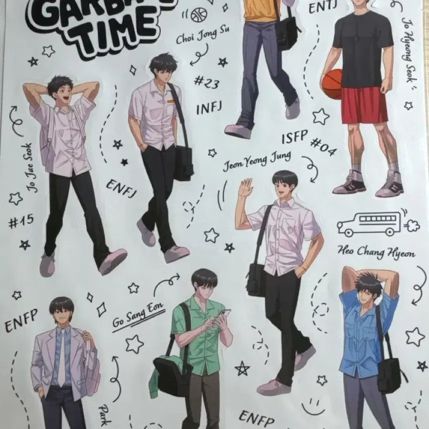 [BUNJANG] Garbage Time Popup Sticker (POB) / 가비지타임 팝업 특전 스티커 판매