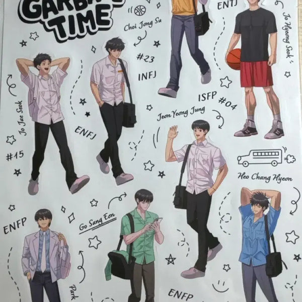 [BUNJANG] Garbage Time Popup Sticker (POB) / 가비지타임 팝업 특전 스티커 판매