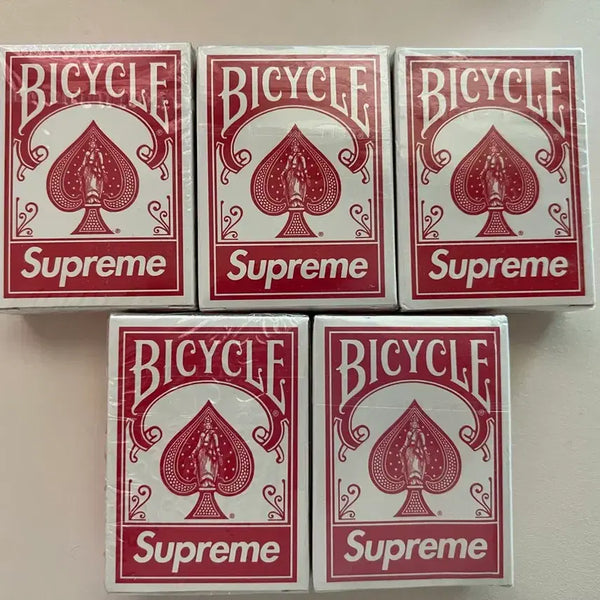 [BUNJANG] Supreme Bicycle Collaboration Poker Card Set Bundle / 슈프림 미니포카카드 팝니다
