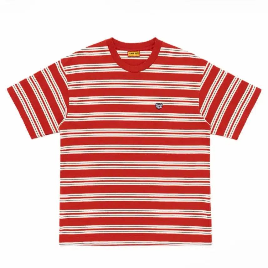 [BUNJANG] Human Made Striped T-Shirt Red M / 휴먼메이드 Striped T-Shirt Red M