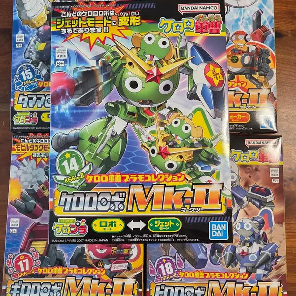 [BUNJANG] Keroro Gundam Robo MK II Full Set / 케로로 건담 로보 MK2 마크2 풀세트
