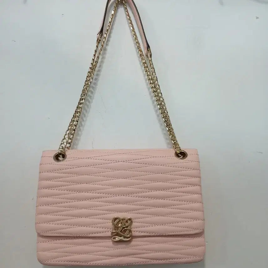 [BUNJANG] Louis Quatorze Quilted Chain Bag Pink / 루이까또즈 체인  가방