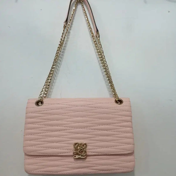 [BUNJANG] Louis Quatorze Quilted Chain Bag Pink / 루이까또즈 체인  가방