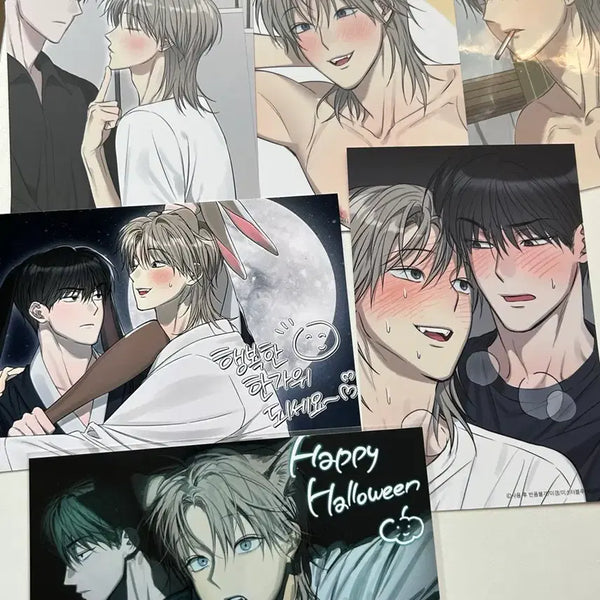 [BUNJANG] Bundle Set Postcard 8-Piece / 8장 일괄) 사반불 사용 후 반품불가 엽서