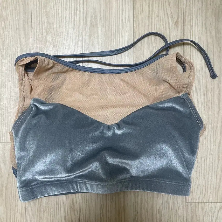 [BUNJANG] Bemade Velvet Set Grey S / 비메이드 폴웨어 벨벳세트 그레이S