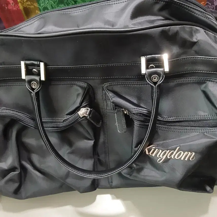[BUNJANG] Kingdom Boston Bag Black / 킹덤 보스턴백 블랙