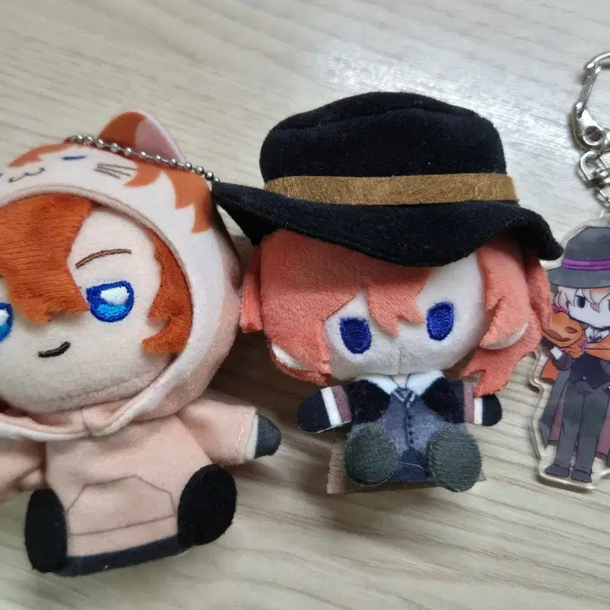 [BUNJANG] Bungo Stray Dogs Chuuya Goods 3 Item Bundle Set / 문호 스트레이독스 츄야 굿즈 3종 일괄 판매합니다.