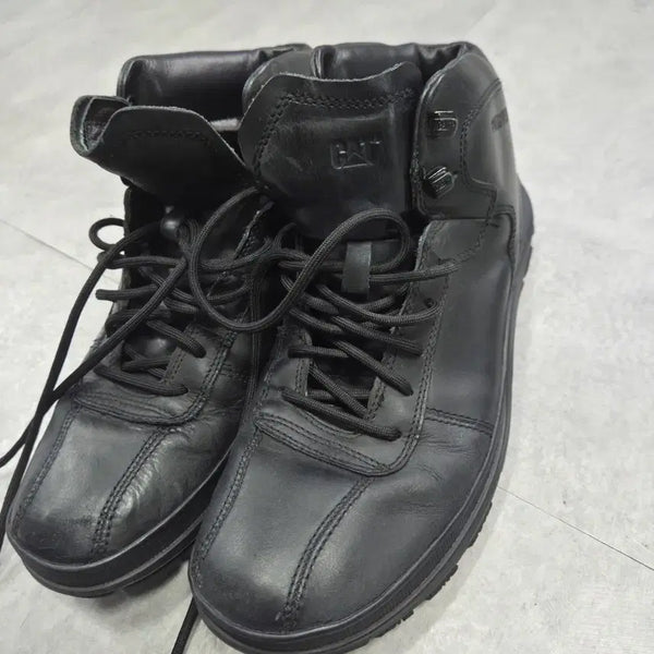 [BUNJANG] CAT Genuine Leather Waterproof Boots / 캐피필러 CAT  천연소가죽 방수 워커 43