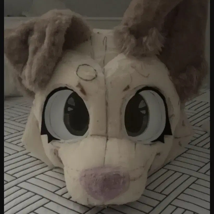 [BUNJANG] Fursuit Toony Base with Paws / 퍼슈트 투니 베이스 판매(손 포함, 입 안감 0