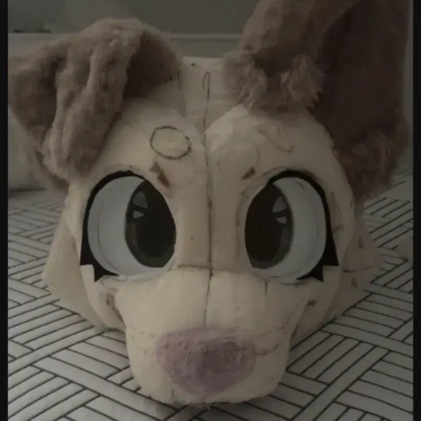 [BUNJANG] Fursuit Toony Base with Paws / 퍼슈트 투니 베이스 판매(손 포함, 입 안감 0