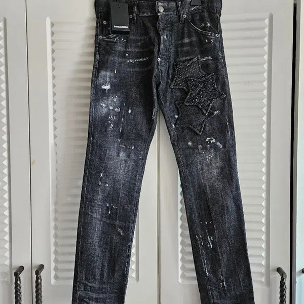 [BUNJANG] Dsquared2 Star Patch Limited Edition Cool Guy Denim Jeans / 디스퀘어드2 Dsquared2 스타패치 한정판 쿨가이 데님진 핀매합니다.