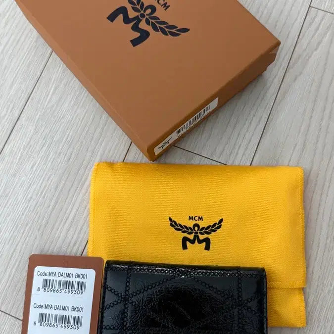 [BUNJANG] MCM Card Holder Black / MCM 카드지갑