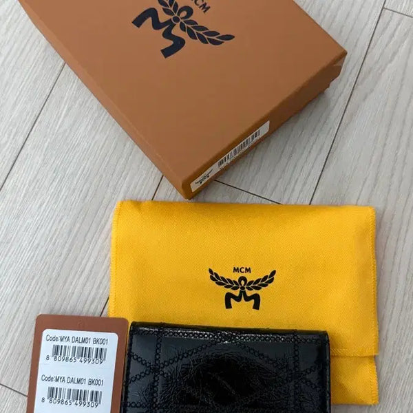[BUNJANG] MCM Card Holder Black / MCM 카드지갑