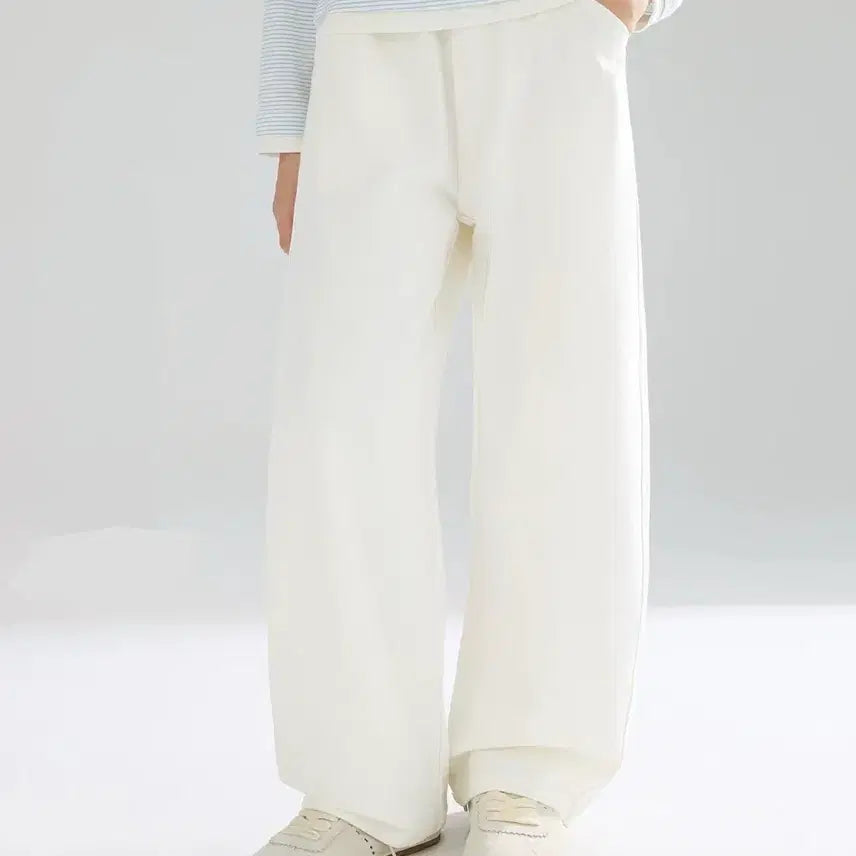 [BUNJANG] Mookmukkin Ivory Summer Long Pants / [새상품] 무크머킨 아이보리 여름 긴바지
