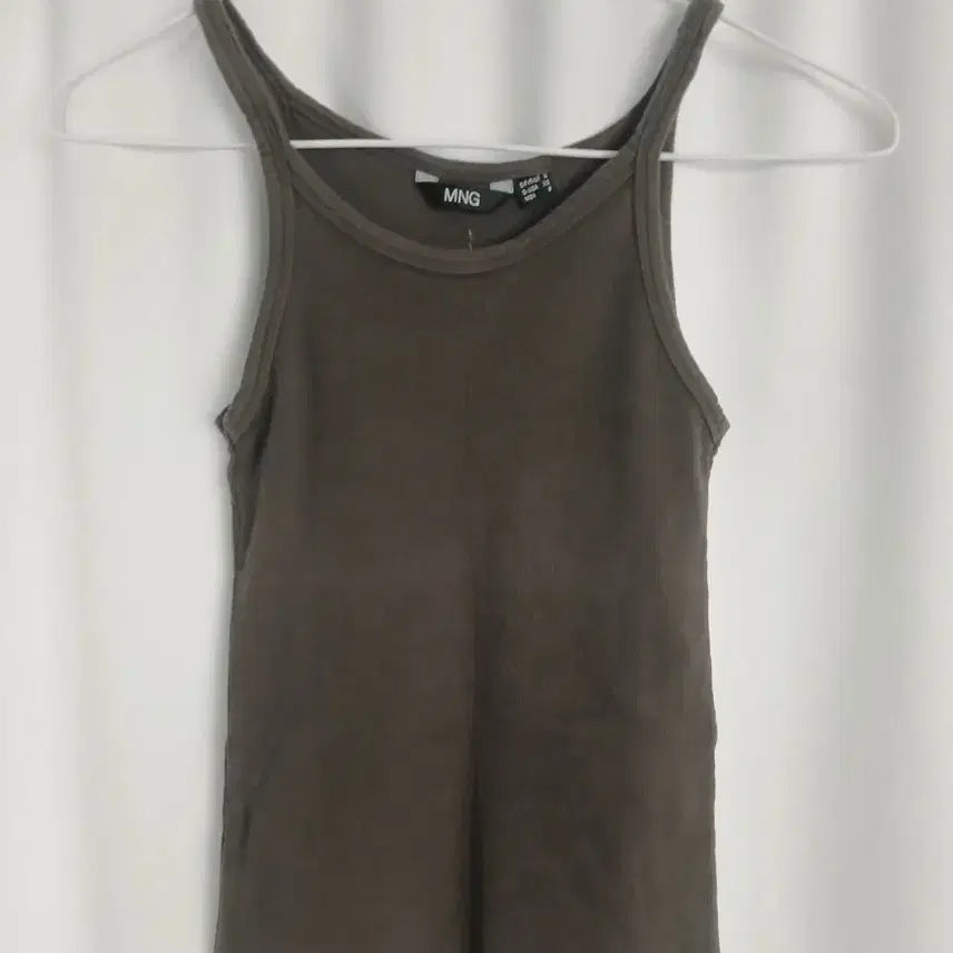[BUNJANG] MNG Sleeveless Ribbed Tank Top / MNG 민소매 Xs S