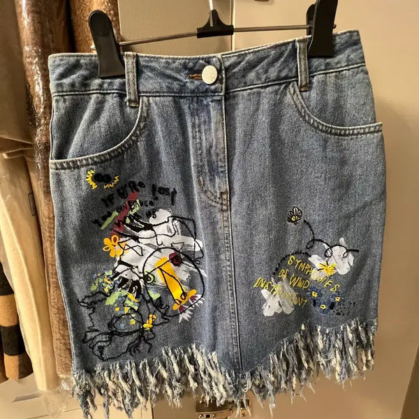 [BUNJANG] Ozceceen Denim Skirt / 오즈세컨 데님스커트