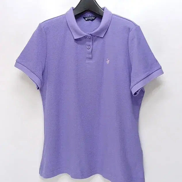[BUNJANG] Beverly Hills Polo Club Women's Collar Neck Short Sleeve T-shirt / 비버리힐스 폴로클럽 여성 카라넥 반팔