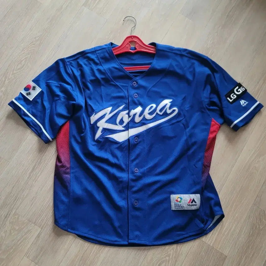 [BUNJANG] Majestic Authentic Korean Baseball National Team Jersey (2017 WBC) / 2017 WBC 마제스틱 지급용 어센틱 한국 야구 국대 국가대표 유니폼