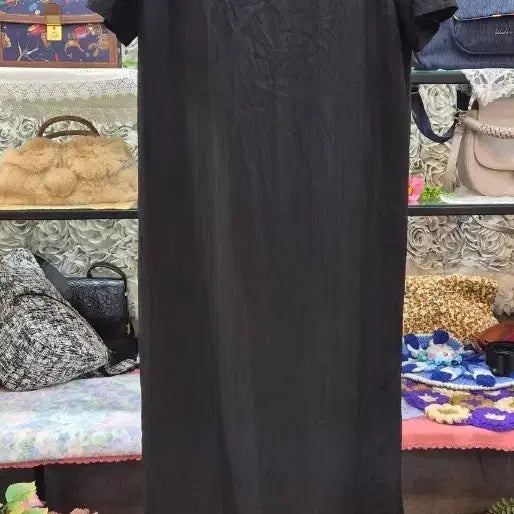 [BUNJANG] NOTIA Acetate 100% Long Dress / NOTIA 바스락 롱원피스(FREE)
